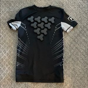 Youth Under Armour chest guard t shirt